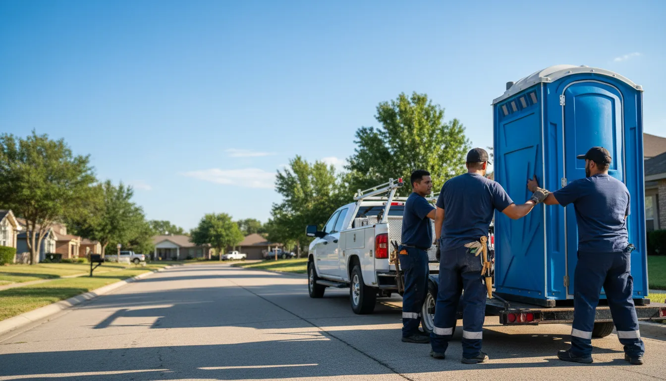 Portable Toilet Rental in Maxwell, TX near me